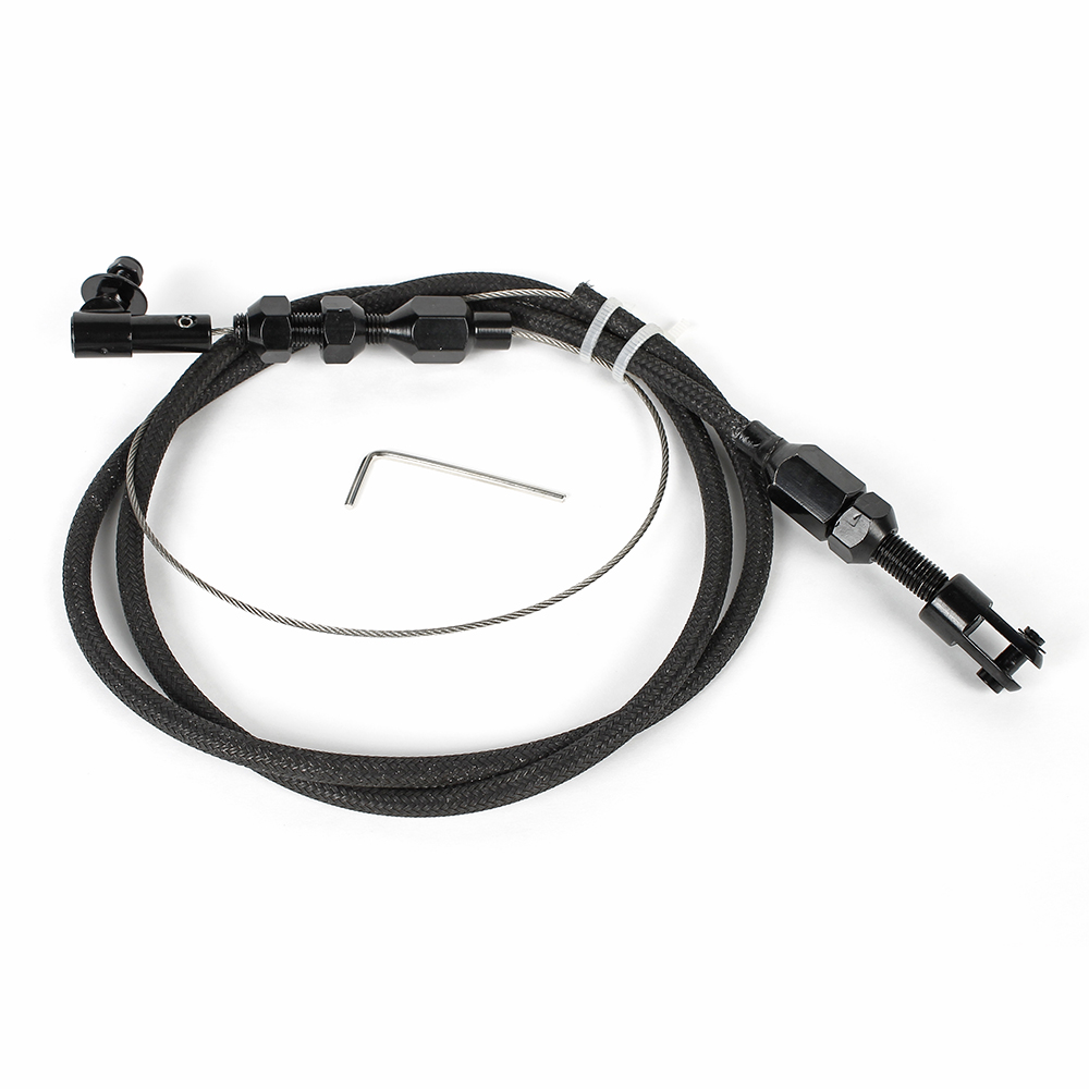 Throttle Cable Kit 36" Black